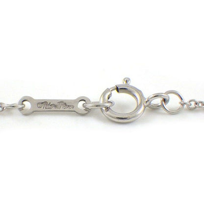 Tiffany & Co Necklace Loving Heart Diamond 18k White Gold — view 4