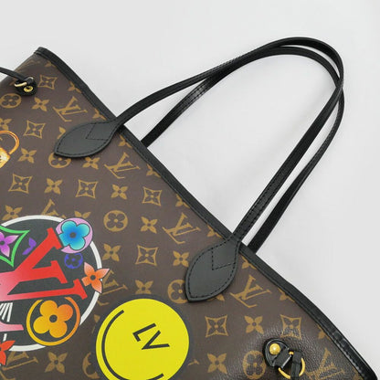 Louis Vuitton Monogram Neverfull My LV World Tour Tote Name Brown — view 8