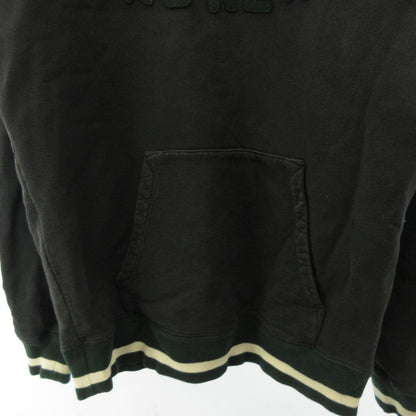 Saint Laurent Paris Logo Hoodie Sweatshirt Brushed Lining Navy XS — view 5