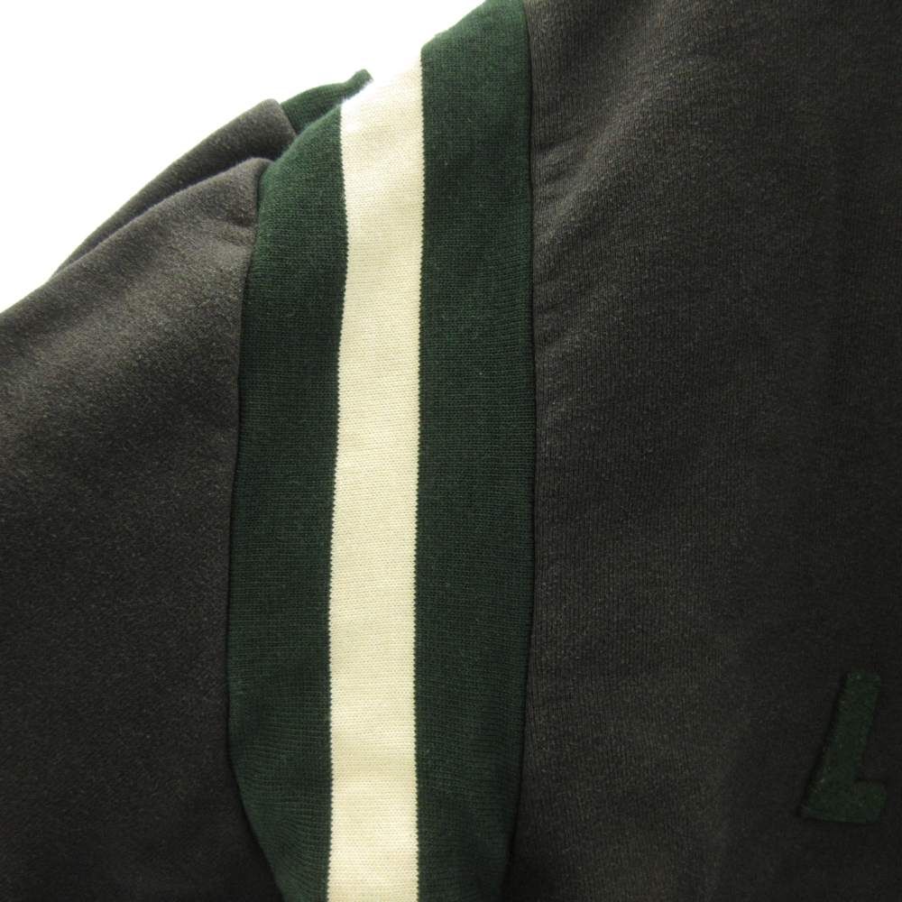 Saint Laurent Paris Logo Hoodie Sweatshirt Brushed Lining Navy XS — view 6