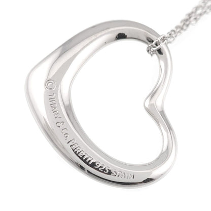 Tiffany & Co Open Heart Necklace 27 45 cm 925 Sterling Silver — view 4