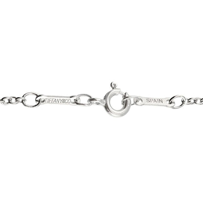 Tiffany & Co Open Heart Necklace 27 45 cm 925 Sterling Silver — view 5