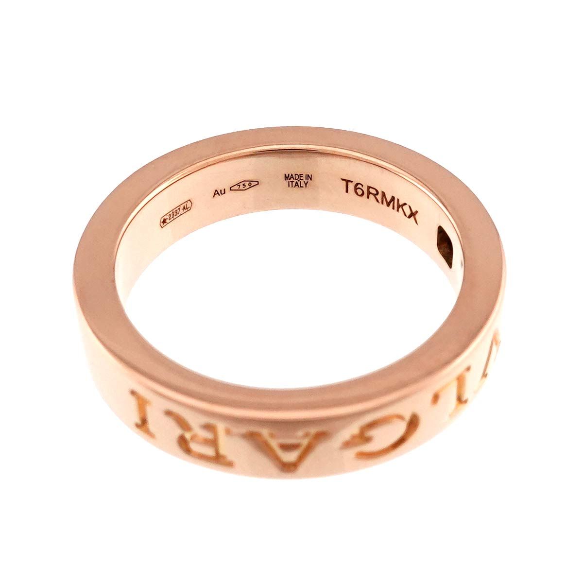Bvlgari Essential Ring Diamond 18k PG Pink Gold — view 3