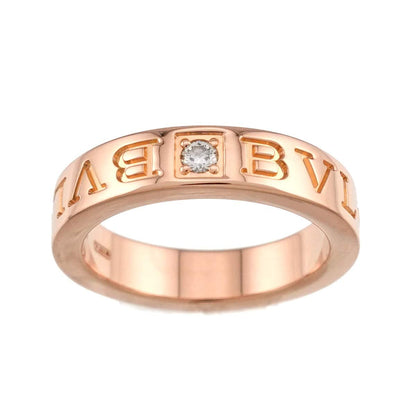Bvlgari Essential Ring Diamond 18k PG Pink Gold — view 2