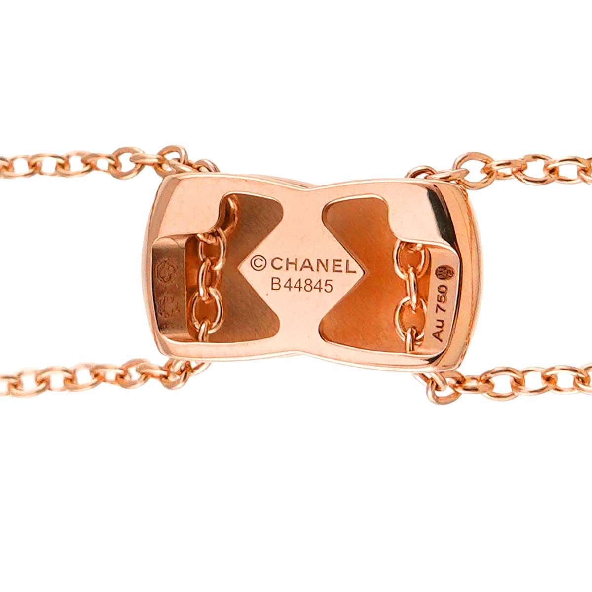 Chanel Coco Crush Necklace 40 cm 18k PG Pink Gold 750 Certificate — view 4