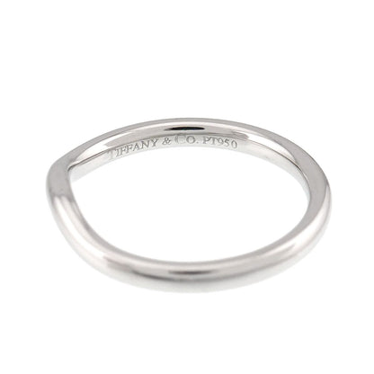 Tiffany & Co Curved Band Ring Pt Platinum — view 3