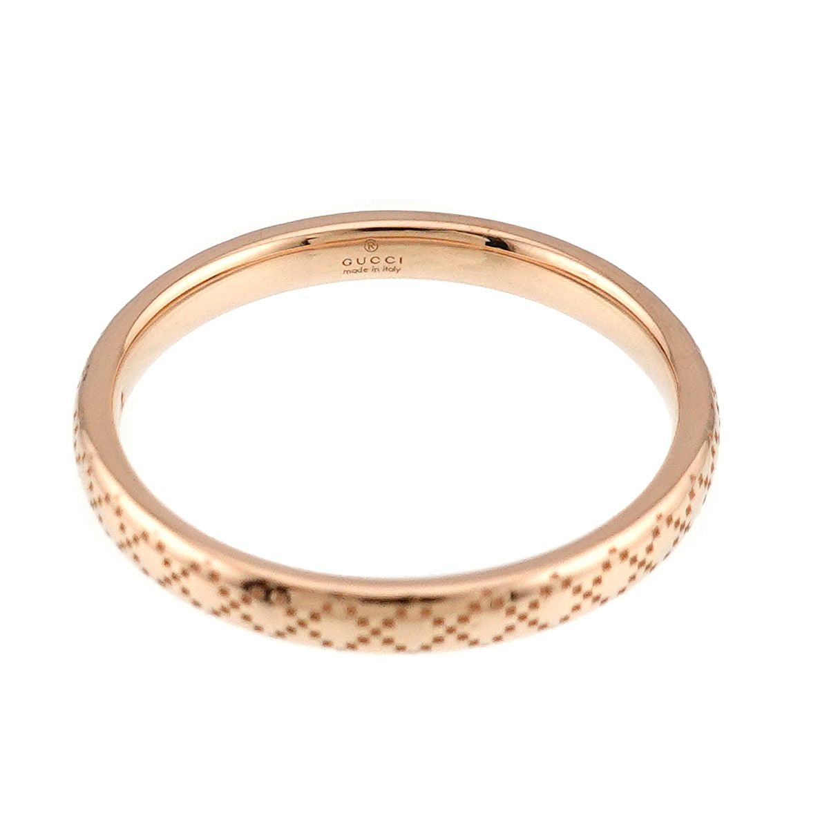 Gucci Diamantissima Ring 18k PG Pink Gold 750 — view 4