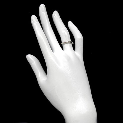 Celine Macadam Ring Diamond Pt Platinum 18k YG Yellow Gold — view 6