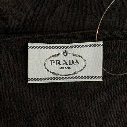 Prada Long Sleeve Sweater 38 S Black — view 3