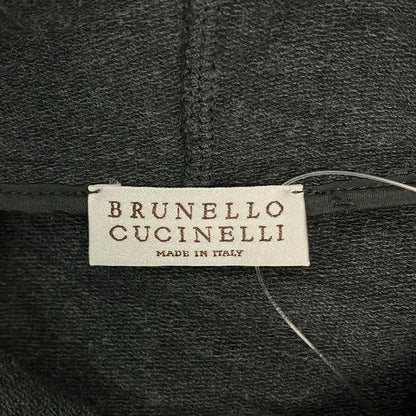 Brunello Cucinelli Hoodie XXL XL Dark Gray Long Sleeve Chain — view 3