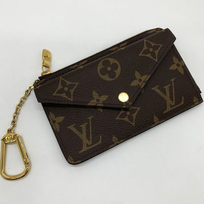 Louis Vuitton Card Holder Recto Verso Case Monogram Canvas Brown