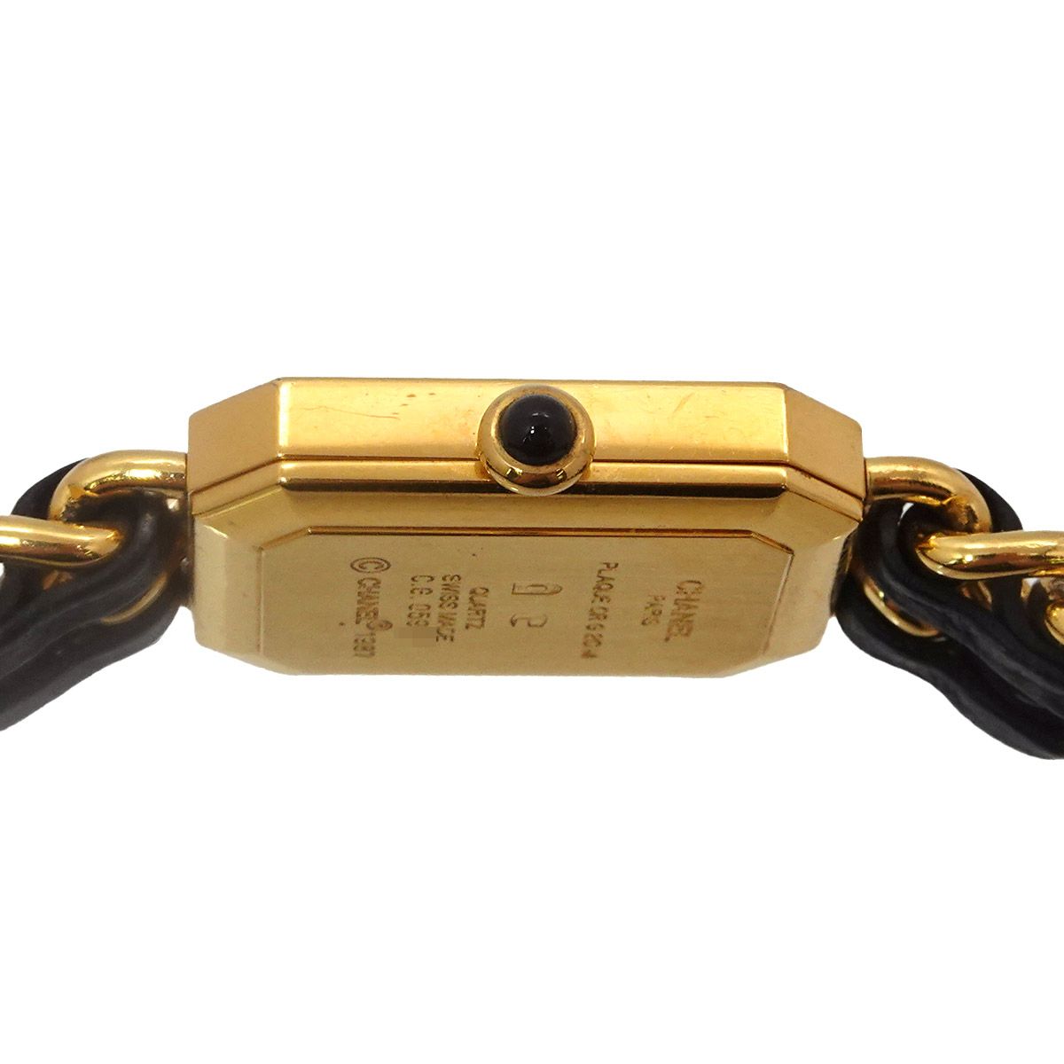 Chanel Premiere L Vintage Watch Black Gold — view 5
