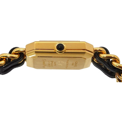 Chanel Premiere M Vintage Watch Black Gold — view 5