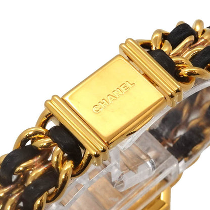 Chanel Premiere M Vintage Watch Black Gold — view 6