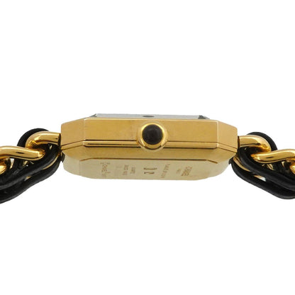 Chanel Premiere L Vintage Watch Black Gold — view 5
