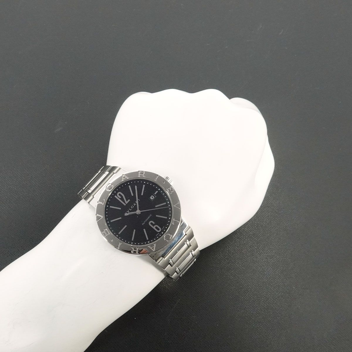 Bvlgari Watch Date Black Automatic Winding — view 3