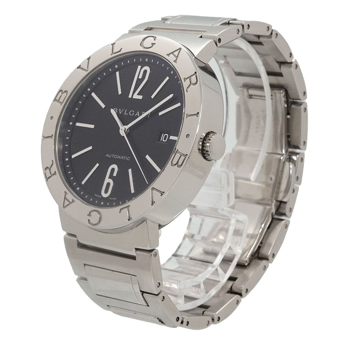 Bvlgari Watch Date Black Automatic Winding — view 2