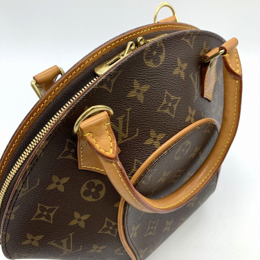 Louis Vuitton Ellipse PM Handbag Monogram Canvas Brown — view 2