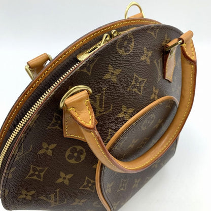 Louis Vuitton Ellipse PM Handbag Monogram Canvas Brown — view 2