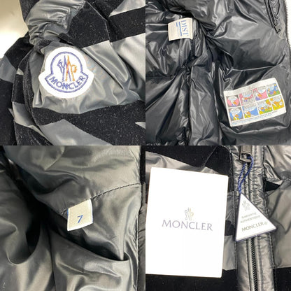 Moncler Grandrieux Nylon Down Jacket Black — view 8