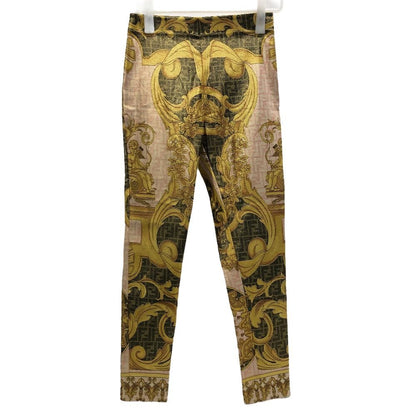 Fendi Nylon Pants Gold — view 2