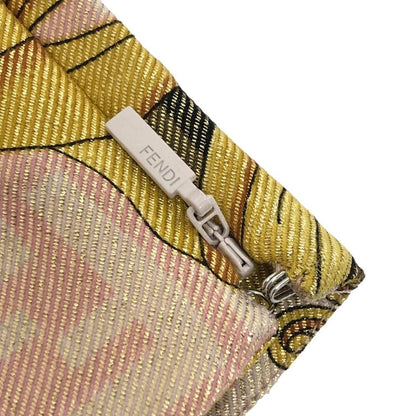 Fendi Nylon Pants Gold — view 5