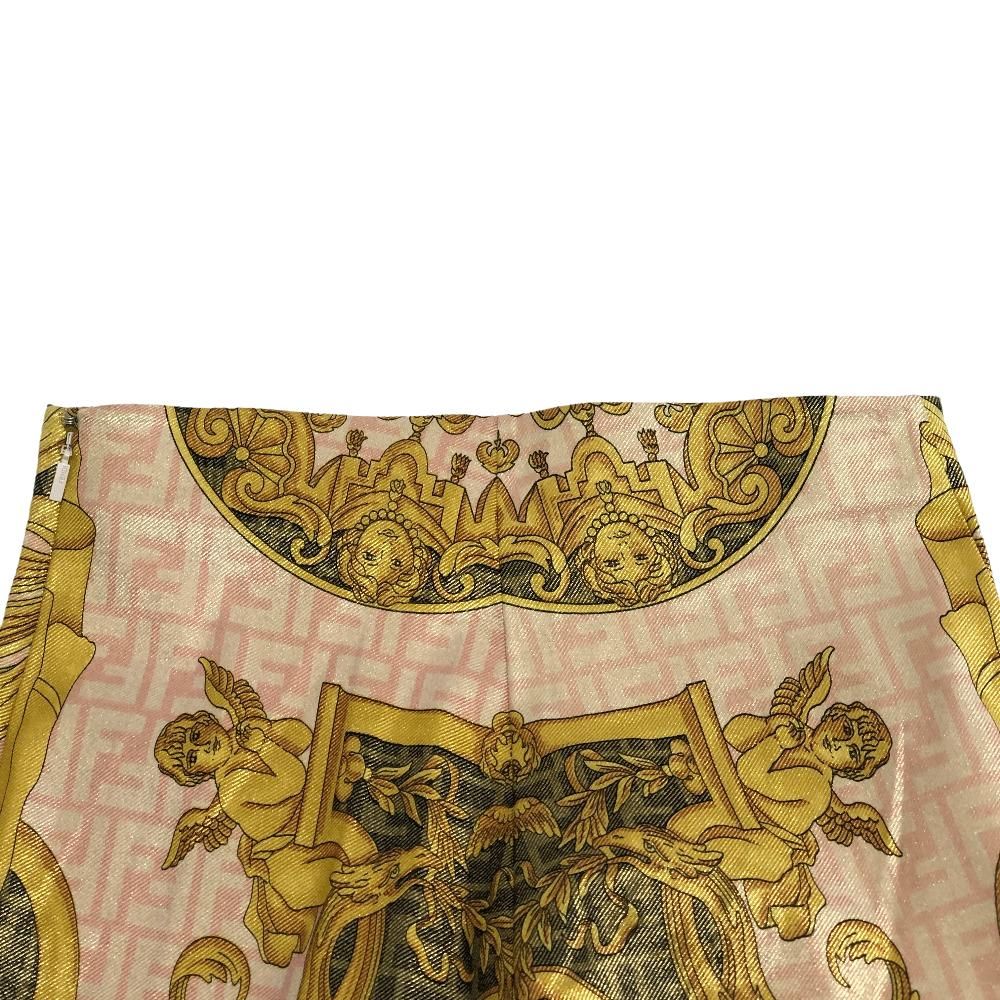 Fendi Nylon Pants Gold — view 7