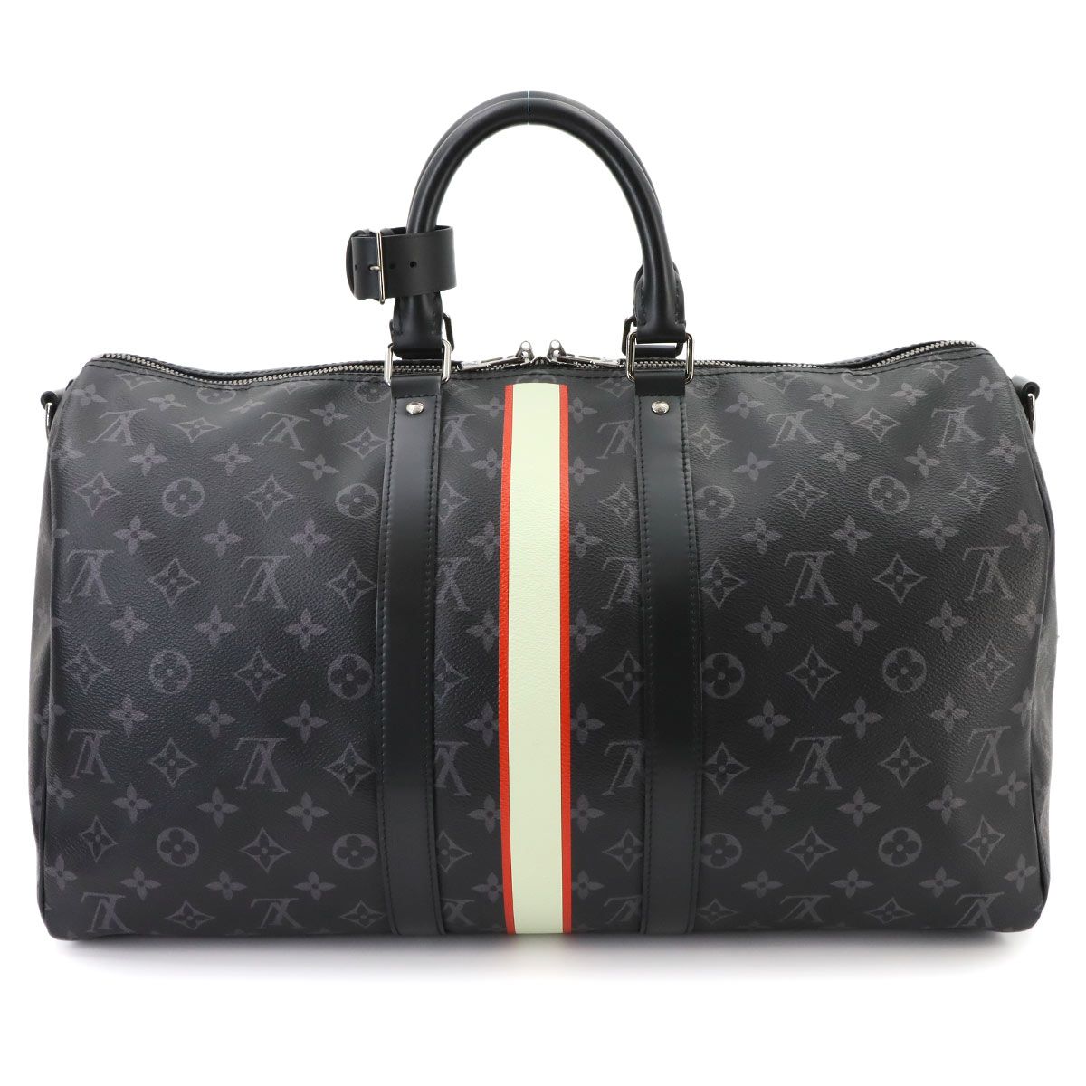 Louis Vuitton Monogram Eclipse Keepall Bandouliere 45 2-Way Boston — view 2