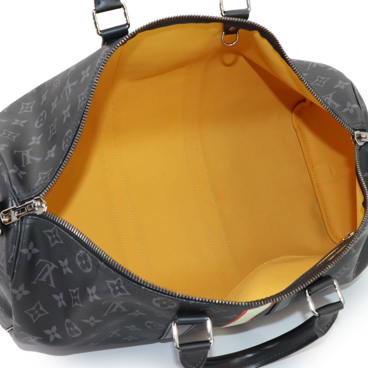 Louis Vuitton Monogram Eclipse Keepall Bandouliere 45 2-Way Boston — view 6