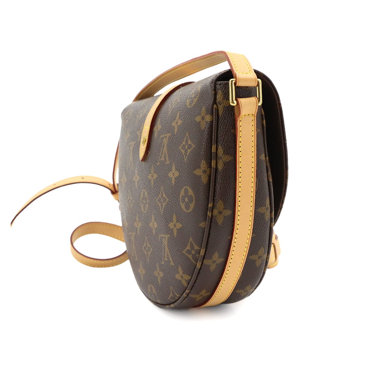Louis Vuitton Monogram Cite GM Shoulder Bag Brown Gold Chantilly — view 3