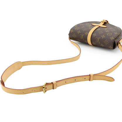 Louis Vuitton Monogram Cite GM Shoulder Bag Brown Gold Chantilly — view 5