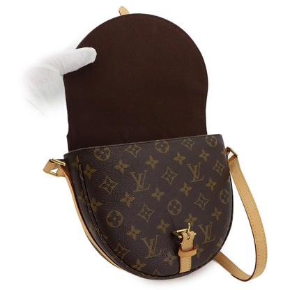 Louis Vuitton Monogram Cite GM Shoulder Bag Brown Gold Chantilly — view 6