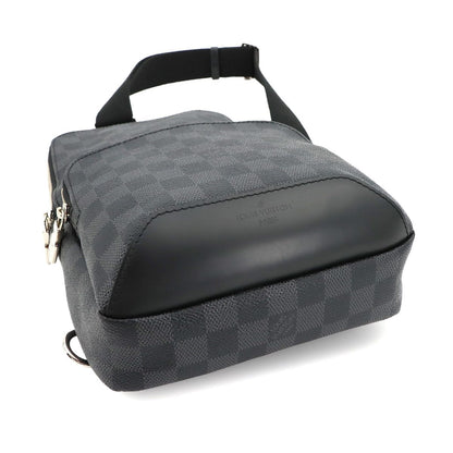 Louis Vuitton Damier Graphite Avenue Sling Bag Black — view 4