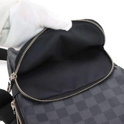 Louis Vuitton Damier Graphite Avenue Sling Bag Black — view 7