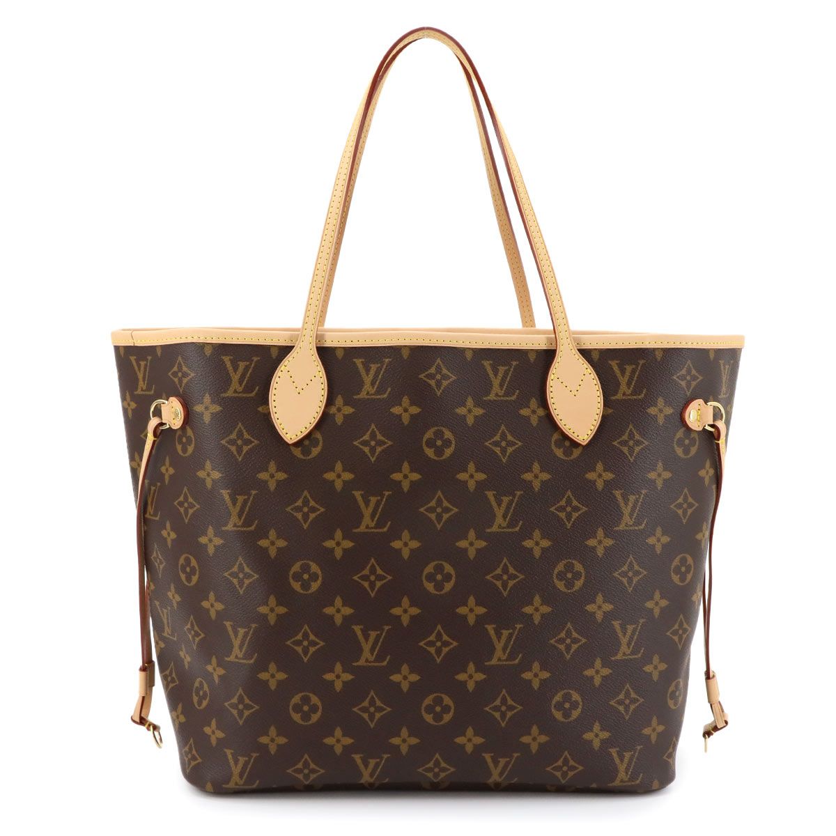 Louis Vuitton Monogram Neverfull Tote Brown Cerise — view 2