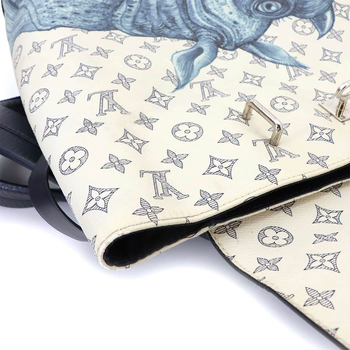 Louis Vuitton Monogram Savanna Steamer Backpack Chapman Rhino Sai Dune — view 9