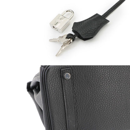 Hermes Birkin 30 Togo Black Hand Bag Silver — view 9