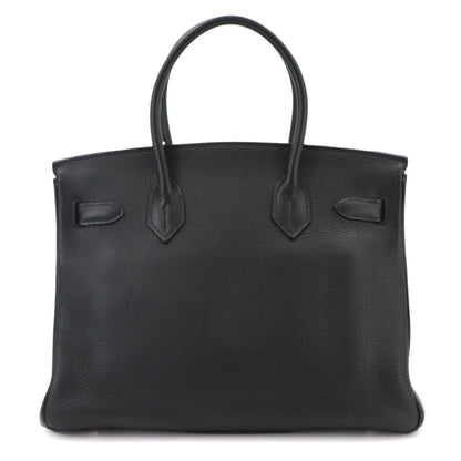 Hermes Birkin 30 Togo Black Hand Bag Silver — view 3