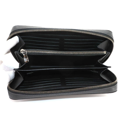 Louis Vuitton Monogram Eclipse Zippy XL Zip Around Wallet Black — view 5