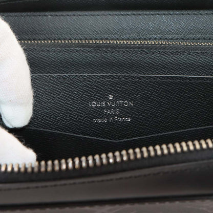 Louis Vuitton Monogram Eclipse Zippy XL Zip Around Wallet Black — view 7