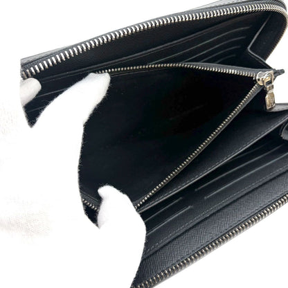 Louis Vuitton Monogram Eclipse Zippy XL Zip Around Wallet Black — view 6