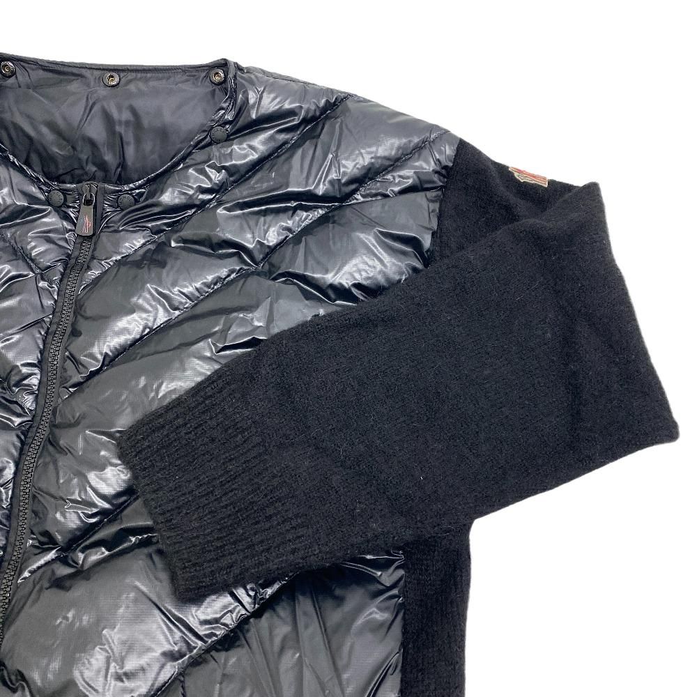 Moncler Grenoble Alpaca Down Jacket Black — view 5