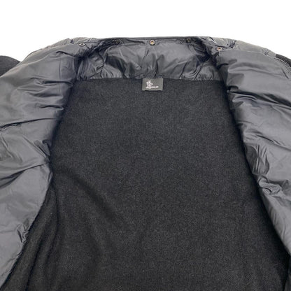 Moncler Grenoble Alpaca Down Jacket Black — view 8