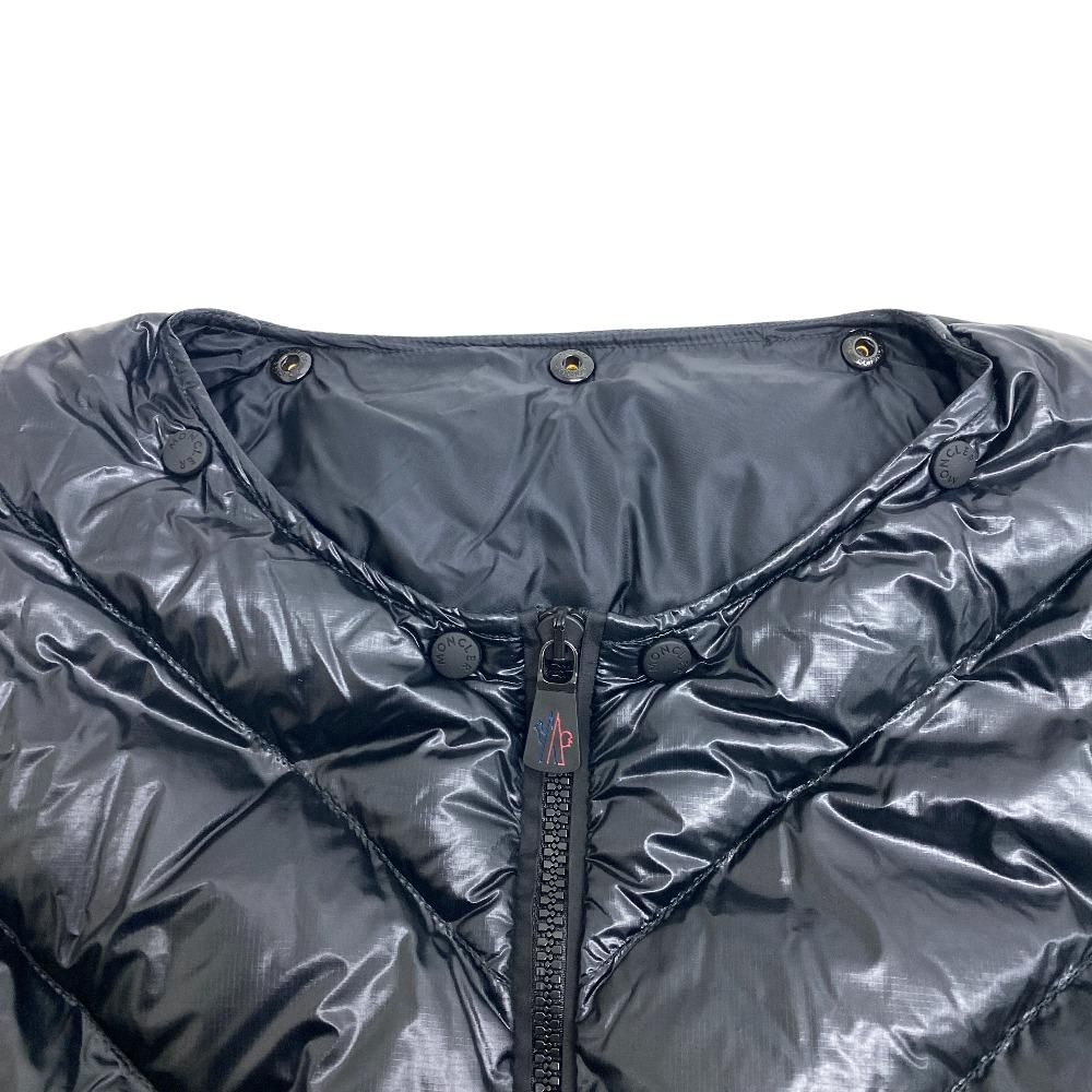 Moncler Grenoble Alpaca Down Jacket Black — view 4