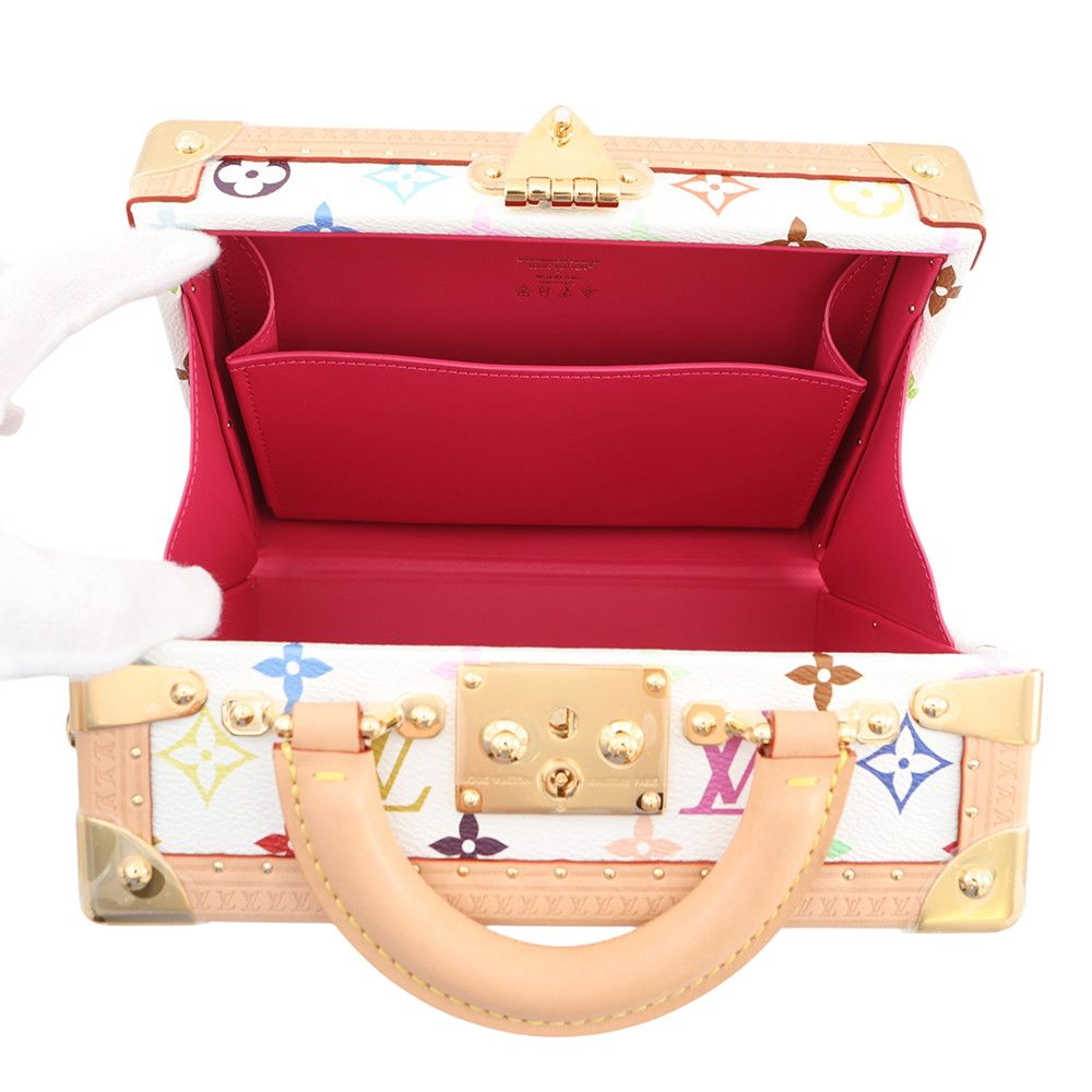 Louis Vuitton Handbag Monogram Multicolor LV Takashi Murakami Petite Valise — view 5