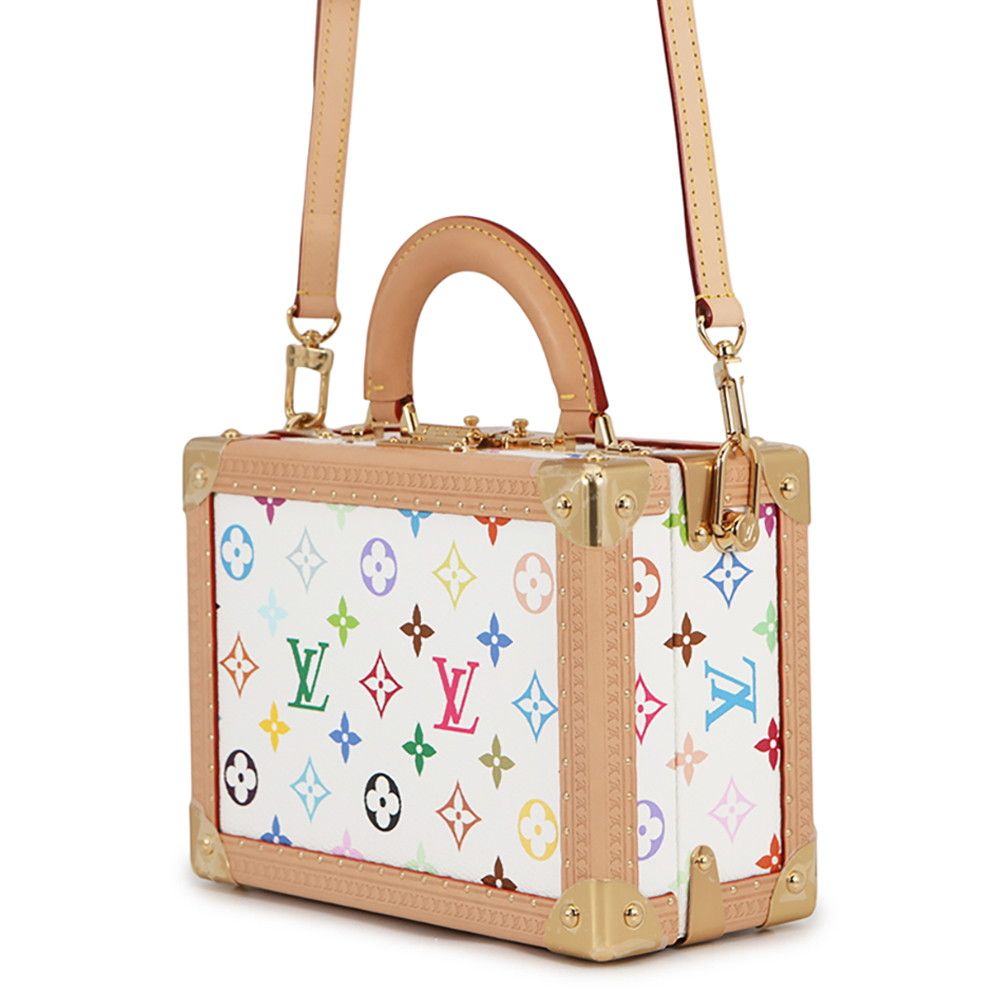 Louis Vuitton Handbag Monogram Multicolor LV Takashi Murakami Petite Valise — view 2
