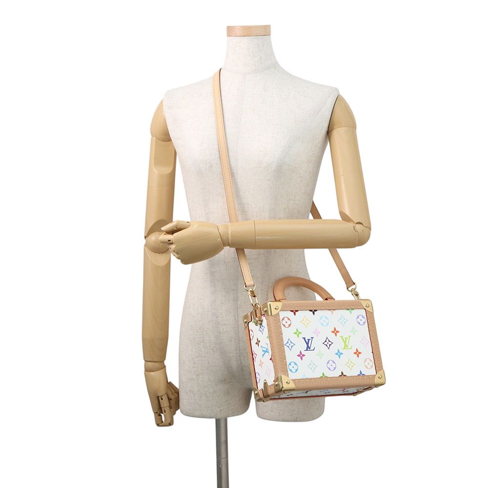 Louis Vuitton Handbag Monogram Multicolor LV Takashi Murakami Petite Valise — view 4
