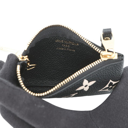 Louis Vuitton Coin Case Monogram Empreinte Pochette Cles Purse Black — view 4