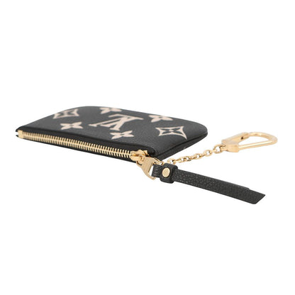 Louis Vuitton Coin Case Monogram Empreinte Pochette Cles Purse Black — view 2