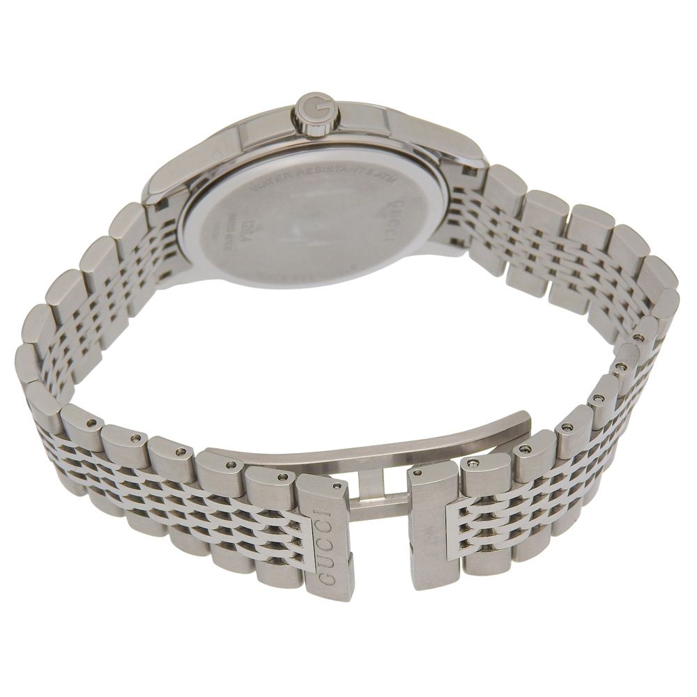 Gucci Timeless 126.4 Stainless Steel Kuo Analog Display Silver Dial Watch — view 5